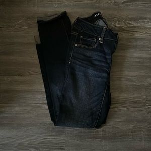 american eagle size 0 skinny jeans
